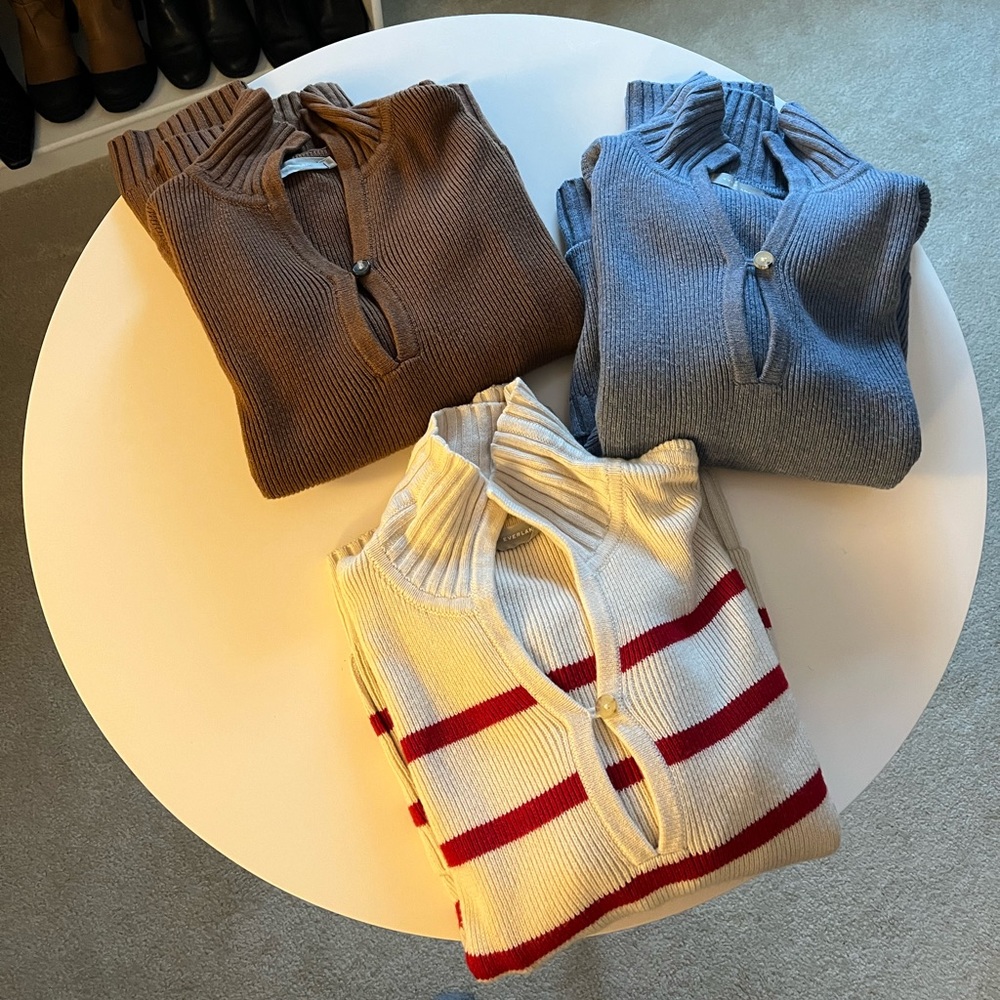 Bundle of 3 Everlane mariner sweaters